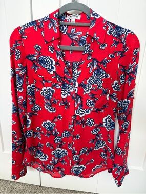 Express Portofino Slim Fit Blouse